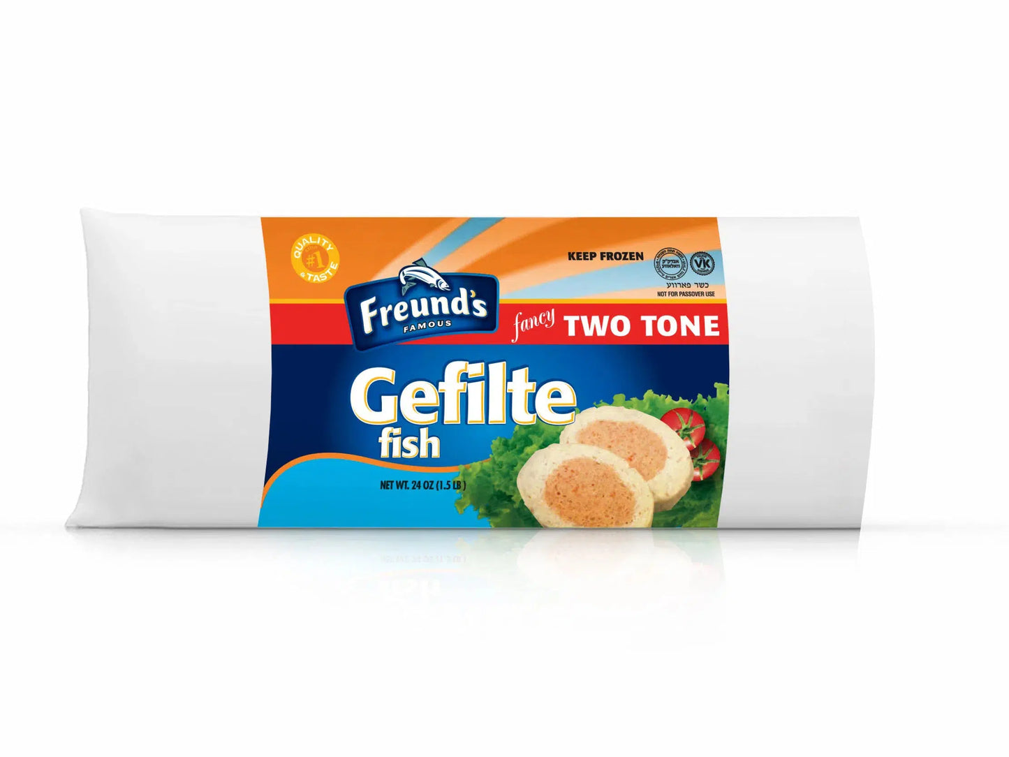 Two Tone Gefilte Roll